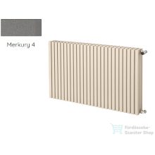   Radeco TORGET H2 600x980 design radiátor,MERKURY 4 (metál szürke) színben