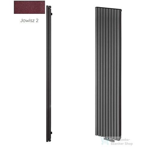 Radeco TORGET PLUS 1 1800x334 design radiátor, JOWISZ 2 (metál bordó) színben