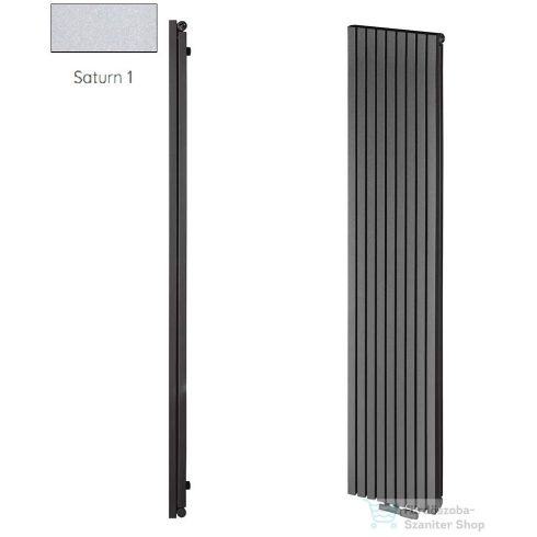 Radeco TORGET PLUS 1 1800x334 design radiátor, SATURN 1 (metál jégszürke) színben