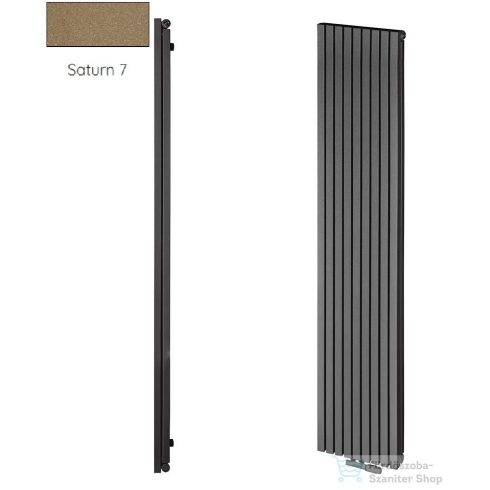 Radeco TORGET PLUS 1 1800x334 design radiátor, SATURN 7 (metál homok) színben