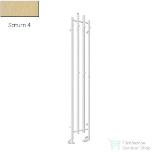 Radeco TUBO 1 KOLOR 1620x290 design radiátor, SATURN 4 (metál bézs) színben