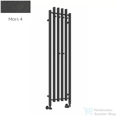 Radeco TUBO 2K KOLOR 1620x455 design radiátor, MARS 4 (metál antracit) színben