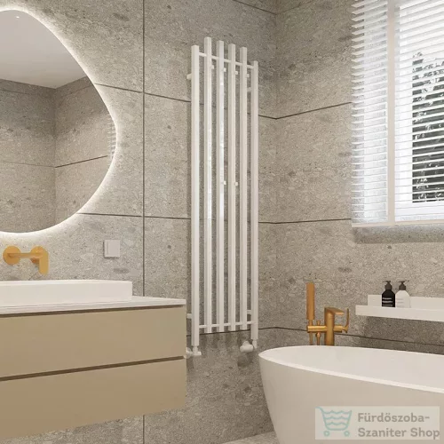 Radeco TUBO 2K KOLOR 1620x455 design radiátor, MARS 4 (metál antracit) színben