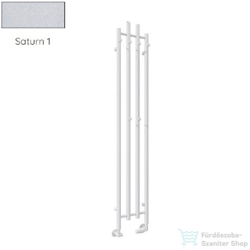 Radeco TUBO 2 KOLOR 1620x460 design radiátor, SATURN 1 (metál jégszürke) színben