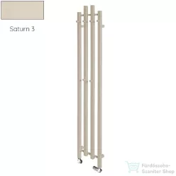   Radeco TUBO 3K KOLOR 1200x285 design radiátor, SATURN 3 (matt bézs) színben
