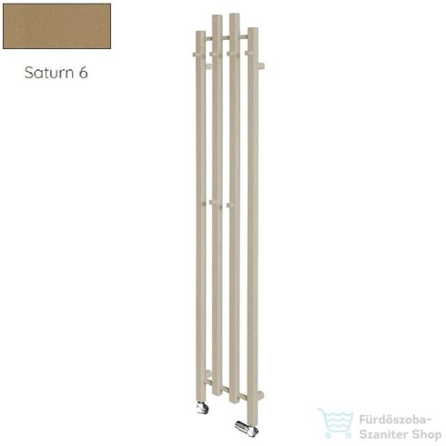 Radeco TUBO 3K KOLOR 1200x285 design radiátor, SATURN 6 (matt homok) színben