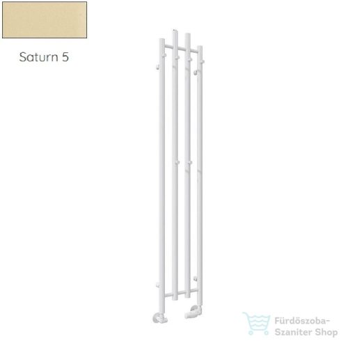 Radeco TUBO 3 KOLOR 1200x290 design radiátor, SATURN 5 (matt krém) színben