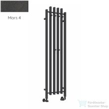   Radeco TUBO 4K KOLOR 1200x455 design radiátor, MARS 4 (metál antracit) színben