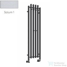   Radeco TUBO 4K KOLOR 1200x455 design radiátor, SATURN 1 (metál jégszürke) színben