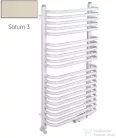 Radeco UGO A1-500/U 490x535 törölközőszárítós radiátor SATURN 3 (matt bézs) színben