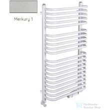   Radeco UGO A1-600/U 490x635 törölközőszárítós radiátor MERKURY 1 (metál ezüst) színben