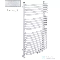   Radeco UGO A2-600/U 680x635 törölközőszárítós radiátor MERKURY 2 (ezüst) színben