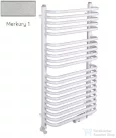 Radeco UGO A3-400/U 870x435 törölközőszárítós radiátor MERKURY 1 (metál ezüst) színben