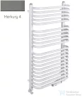 Radeco UGO A3-400/U 870x435 törölközőszárítós radiátor MERKURY 4 (metál szürke) színben