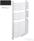Radeco UGO A4-600/U 1060x635 törölközőszárítós radiátor MERKURY 7 (matt fekete) színben