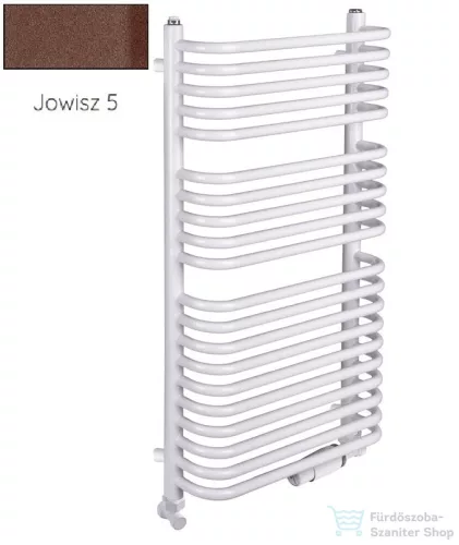 Radeco UGO A6-600/U 1440x635 törölközőszárítós radiátor JOWISZ 5 (matt barna) színben