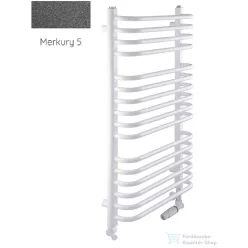   Radeco UMBERTO AD4-400/UE 1180x450 törölközőszárítós radiátor MERKURY 5 (metál sötétszürke) színben