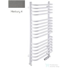   Radeco UMBERTO AD4-600/UE 1180x650 törölközőszárítós radiátor MERKURY 4 (metál szürke) színben