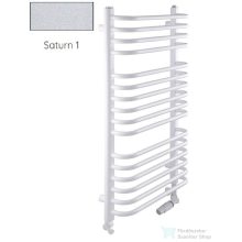   Radeco UMBERTO AD5-600/UE 1380x650 törölközőszárítós radiátor SATURN 1 (metál jégszürke) színben