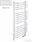 Radeco UMBERTO AD5-600/UE 1380x650 törölközőszárítós radiátor SATURN 2 (matt fehér) színben