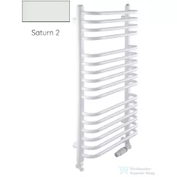   Radeco UMBERTO AD5-600/UE 1380x650 törölközőszárítós radiátor SATURN 2 (matt fehér) színben