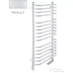   Radeco UMBERTO AD7-400/UE 1780x450 törölközőszárítós radiátor MERKURY 2 (ezüst) színben