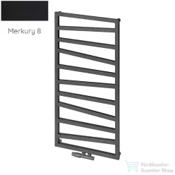   Radeco VIBO 2 1160x550 design radiátor,MERKURY 8 (selyemfényű fekete) színben