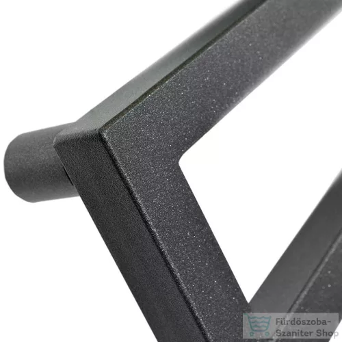 Radeco VIBO 3 1612x550 design radiátor,MERKURY 8 (selyemfényű fekete) színben