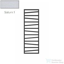   Radeco VIBO 3 1612x550 design radiátor,SATURN 1 (metál jégszürke) színben
