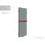 Radeco WALL 1600x560 design radiátor törölközőtartó nélkül, MERKURY 1 (metál ezüst) színben