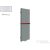 Radeco WALL 1600x560 design radiátor törölközőtartó nélkül, MERKURY 2 (ezüst) színben