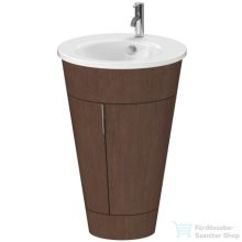   Duravit STARCK FURNITURE 2 ajtós mosdó alá építhető álló alsószekrény,American Walnut Real wood veneer S1952001313