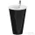 Duravit STARCK FURNITURE 2 ajtós mosdó alá építhető álló alsószekrény,Black High Gloss Lacquer S1952004040