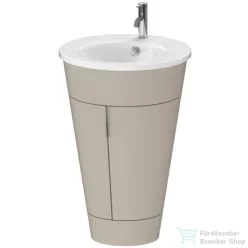   Duravit STARCK FURNITURE 2 ajtós mosdó alá építhető álló alsószekrény,Taupe Satin Matt Lacquer S1952006060