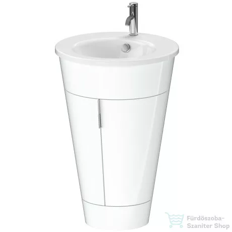 Duravit STARCK FURNITURE 2 ajtós mosdó alá építhető álló alsószekrény,White High Gloss Lacquer S1952008585