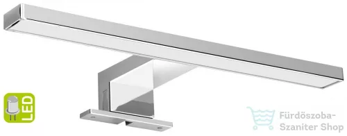 AQUALINE SERAPA LED világítás, 5W, 230V, 300x50x100mm, pvc, króm (SA147)