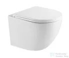 Geberit Duofix falra szerelhető WC szett, Kielle OUDEE Vortex rimless+ WC softclose ülőkével, Geberit Sigma 30 matt/fényes króm nyomólappal, fehér SANI11CA2103