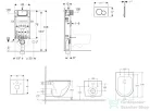 Geberit Duofix falra szerelhető WC szett, Kielle OUDEE Vortex rimless+ WC softclose ülőkével, Geberit Sigma 01 matt króm nyomólappal, fehér SANI11CA2113