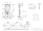 Geberit Duofix falra szerelhető WC szett, Kielle Gaia kompakt WC soft close ülőkével, Geberit Sigma 50 alpesi fehér/króm nyomólappal SANI11CA3148B