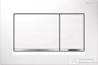 Geberit Duofix falra szerelhető WC szett, Kielle OUDEE Vortex rimless+ WC softclose ülőkével, Geberit Sigma 30 fehér/króm nyomólappal, fehér SANI11CA3197