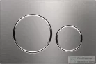 Geberit Duofix falra szerelhető WC szett, Kielle ARKAS I Vortex rimless+ WC softclose ülőkével, Geberit Sigma 20 rozsdamentes acél nyomólappal, fehér SANI11CA6174