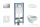 Geberit Duofix falra szerelhető WC szett, Ideal Standard Alpha WC soft close ülőkével, Geberit Sigma 30 matt/fényes króm nyomólappal SANI11CD2106