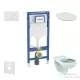 Geberit Duofix falra szerelhető WC szett, Ideal Standard Alpha Wc soft close ülőkével, Sigma 01 alpesi fehér nyomólappal SANI11CD3114