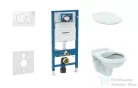 Geberit Duofix falra szerelhető WC szett, Ideal Standard Alpha WC ülőkével, Geberit Sigma 01 alpesi fehér nyomólappal SANI11CD3124