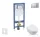 Geberit Duofix falra szerelhető WC szett, Villeroy & Boch Subway 2.0 CeramicPlus WC soft close ülőkével, Geberit Sigma 30 matt/fényes króm nyomólappal SANI11CK2101