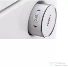 Geberit Duofix falra szerelhető WC szett, Tece Teceone bidés WC soft close ülőkével, Sigma 30 matt/fényes króm nyomólappal SANI11CT2101