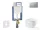 Geberit Kombifix falra szerelhető WC szett, Kielle OUDEE Vortex rimless+ WC softclose ülőkével, Geberit Sigma 01 matt króm nyomólappal, fehér SANI15CA2108