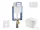 Geberit Kombifix falra szerelhető WC szett, Kielle NEFIA Vortex rimless+ WC softclose ülőkével, Geberit Sigma 01 alpesi fehér nyomólappal, fehér SANI15CA3146