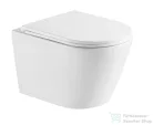 Geberit Kombifix falra szerelhető WC szett, Kielle NEFIA Vortex rimless+ WC softclose ülőkével, Geberit Sigma 01 alpesi fehér nyomólappal, fehér SANI15CA3146