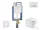 Geberit Kombifix falra szerelhető WC szett, Kielle NEFIA Vortex rimless+ WC softclose ülőkével, Geberit Sigma 50 alpesi fehér/króm nyomólappal, fehér SANI15CA3150